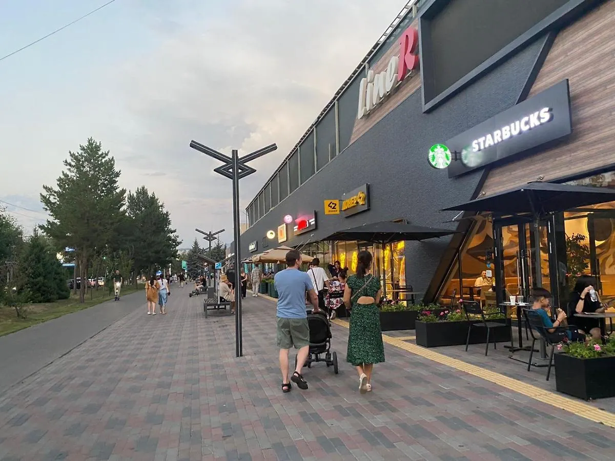 Квартира На Атакенте У Выставки Daire Almatı